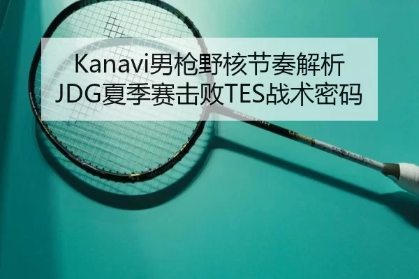 Kanavi男枪野核节奏解析 JDG夏季赛击败TES战术密码